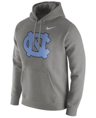 nike men's north carolina tar heels carolina blue club fleece pullover hoodie