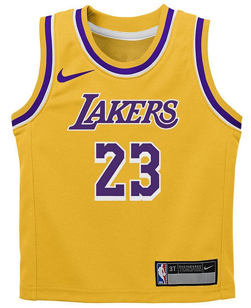 Nike Lebron James Los Angeles Lakers Icon Replica Jersey Infants 12 24 Months Reviews Sports Fan Shop By Lids Men Macy S