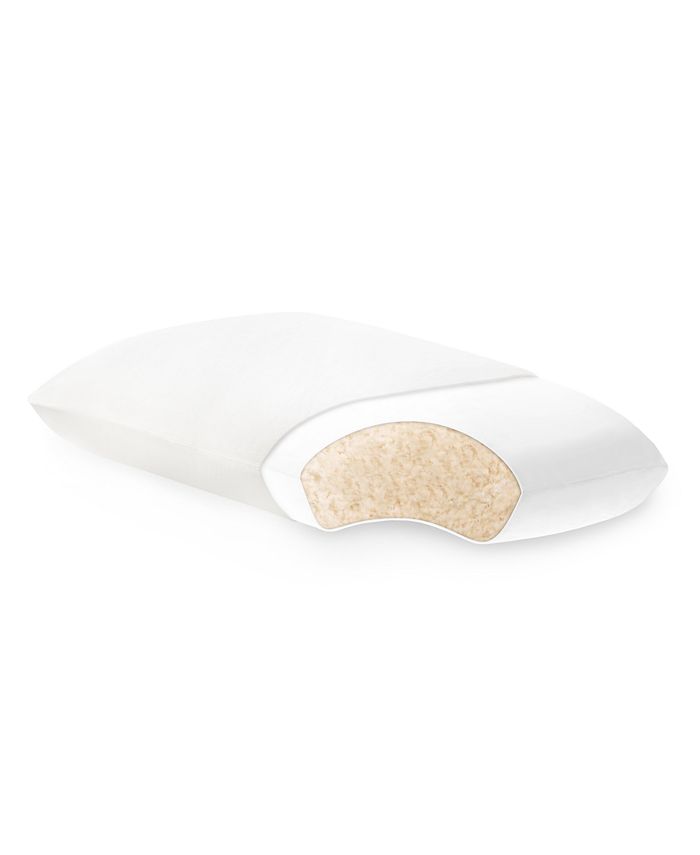 Malouf Z Shredded Latex King Pillow with Rayon from Bamboo Cover