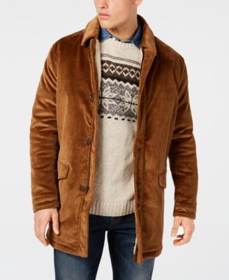 macy's men's overcoats