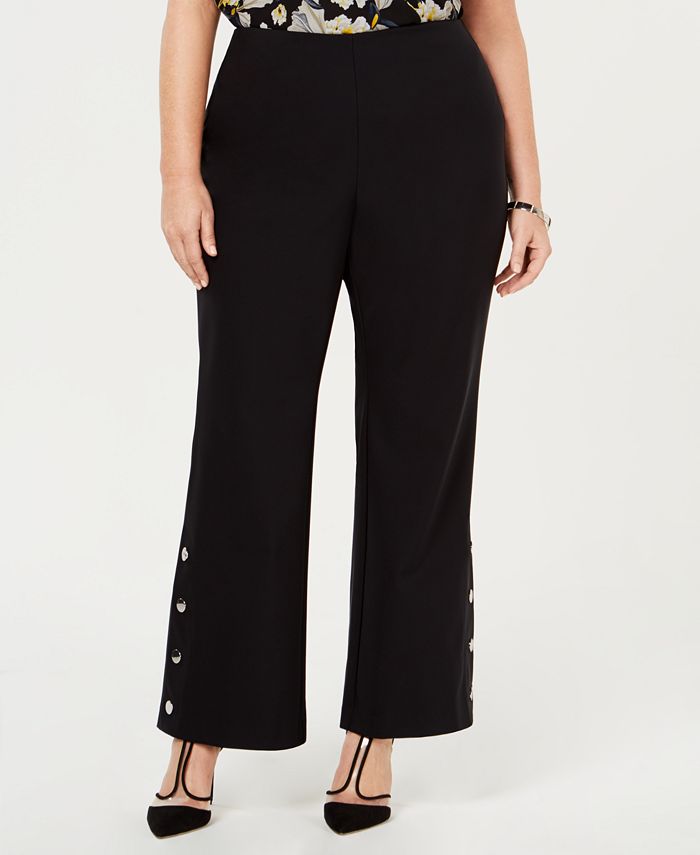 macy's inc plus size pants