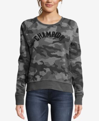 camouflage sweatshirt womens