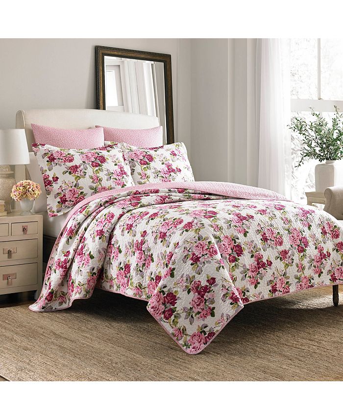 Laura Ashley Lidia Pink Quilt Collection Reviews Quilts Bedspreads Bed Bath Macy S Get the best deal for laura ashley bedspreads from the largest online selection at ebay.com. lidia pink quilt collection