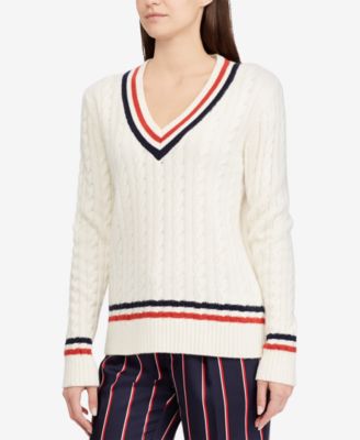 macys womens white sweaters