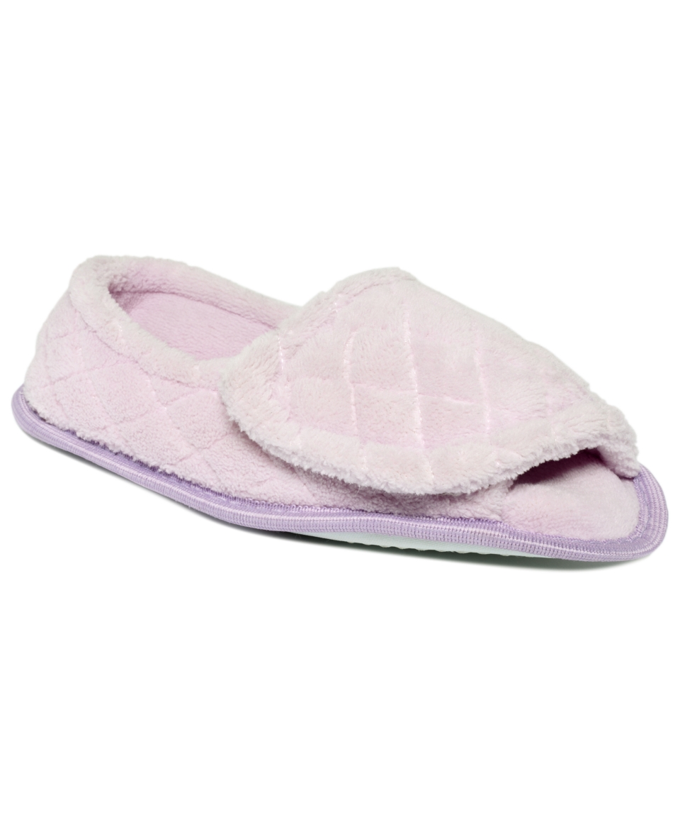 Muk Luks® Shoes, Chenille Open Toe Slippers