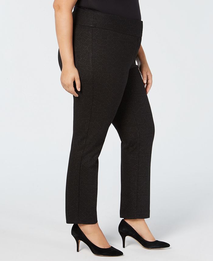 alfani plus size pants