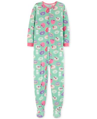 little girl onesie pajamas