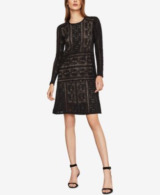 bcbgmaxazria lace shift dress