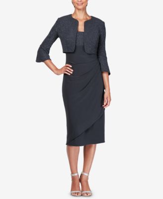petite sheath dress with jacket
