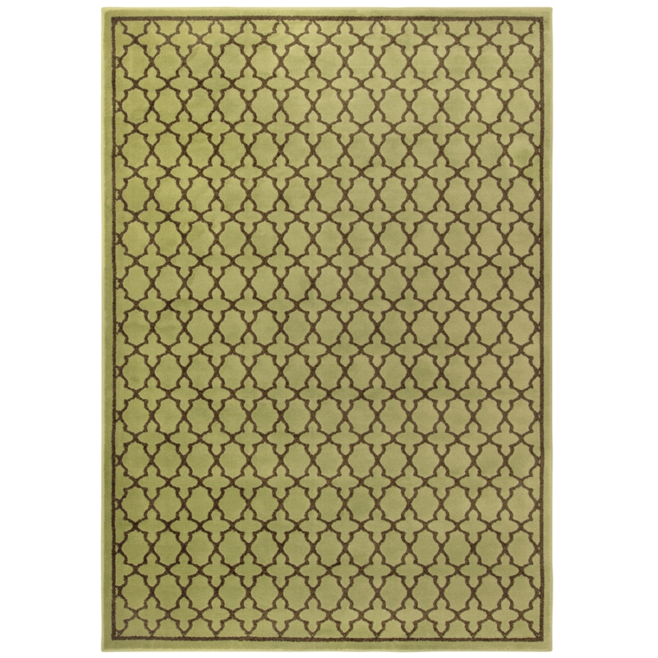 MANUFACTURERS CLOSEOUT Sphinx Area Rug, Zanzibar 2868G Green/Brown 7