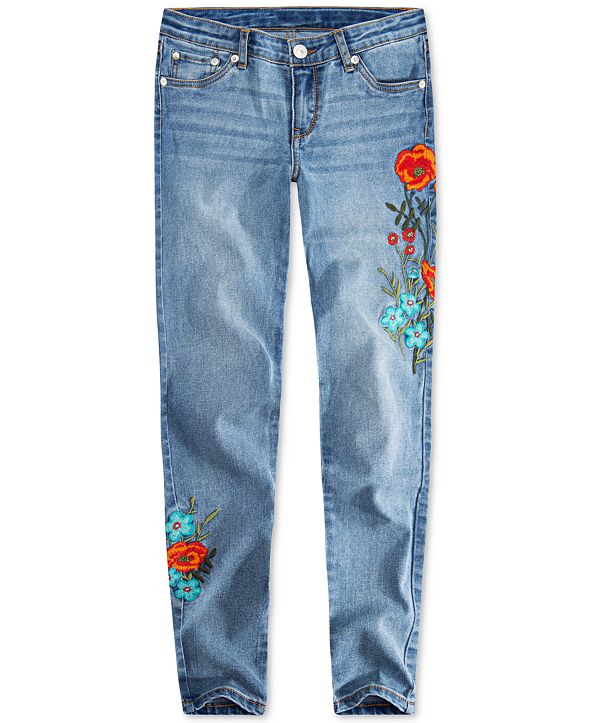 levis floral jeans
