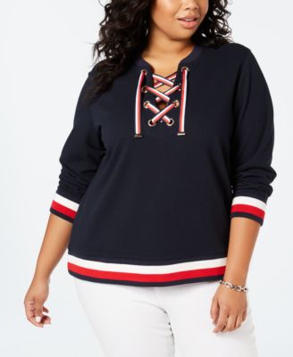macy's tommy hilfiger plus size