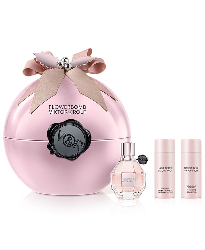 Viktor Rolf 3 Pc Flowerbomb Eau De Parfum Gift Set Reviews All Perfume Beauty Macy S