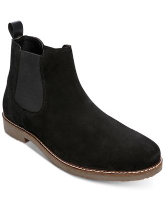 steve madden suede chelsea boots mens