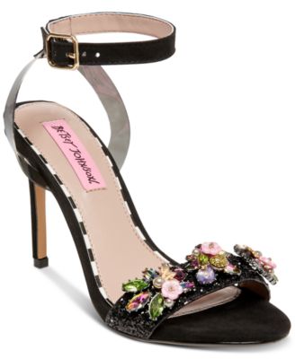 betsey johnson floral shoes