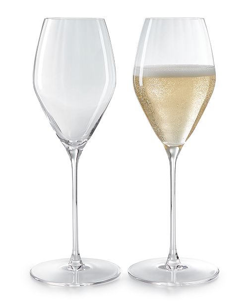 Riedel Performance Champagne Glasses Set Of 2 Reviews Glassware Drinkware Dining Macy S