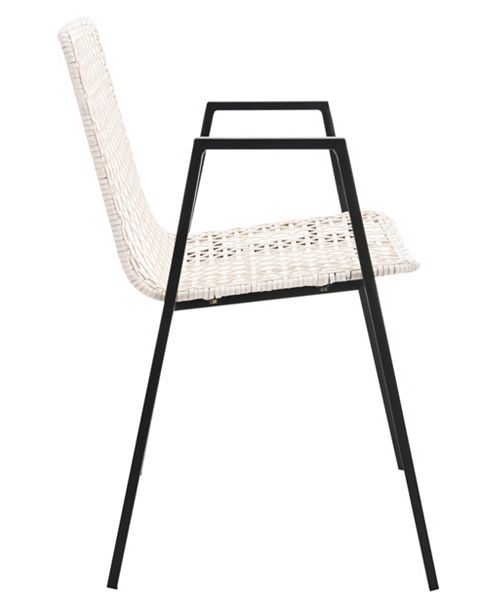 Safavieh Taika Woven Leather Dining Chair Reviews Furniture Macy S