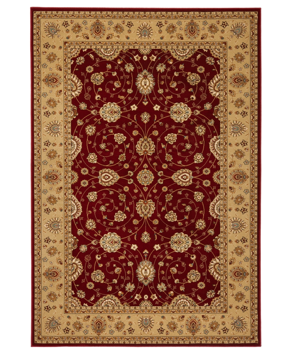 MANUFACTURERS CLOSEOUT Safavieh Rugs, Majesty MAJ4782 4015 Red/Camel