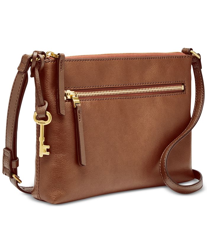 Fiona small crossbody fossil online
