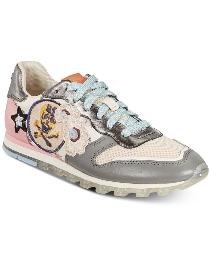 coach silver sneakers