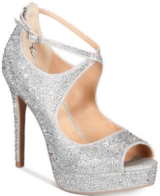 macys glitter heels