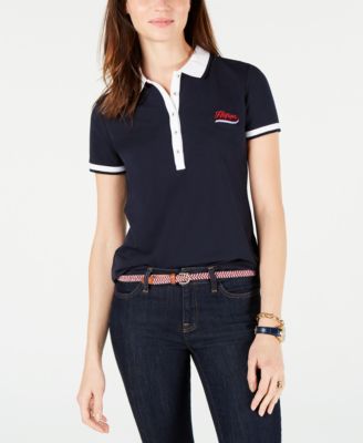 macy's tommy hilfiger polo womens