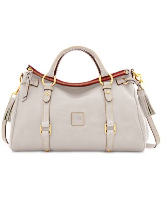 dooney and bourke leather satchel