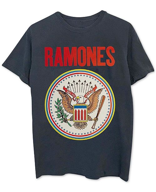 Merch Traffic Ramones Crest Men S Graphic T Shirt Reviews T Shirts Men Macy S