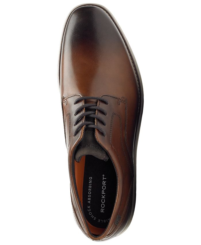 rockport men's garett leather wingtip oxfords