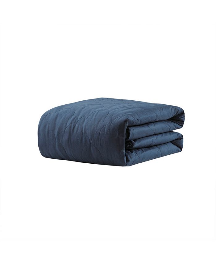 Beautyrest Deluxe 18lb Quilted Cotton Weighted Blanket & Reviews