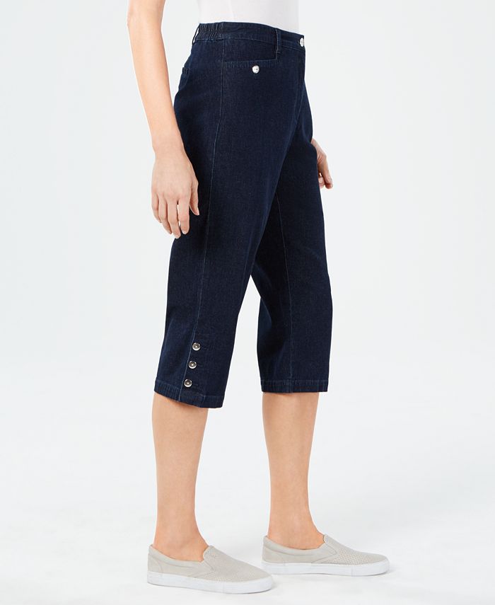 macy's karen scott petite capri pants