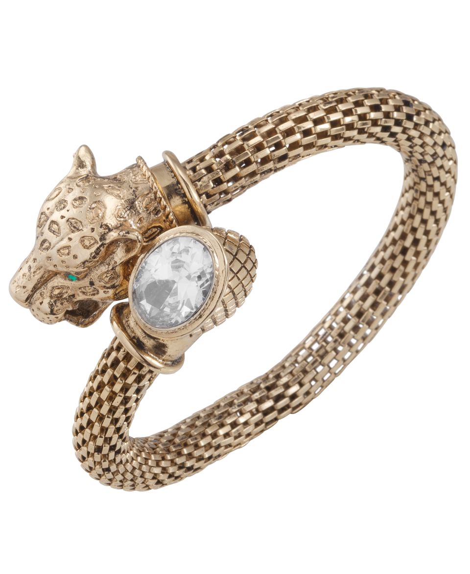 Carolee 40th Anniversary Legacy Collection Bracelet, Gold Tone Panther