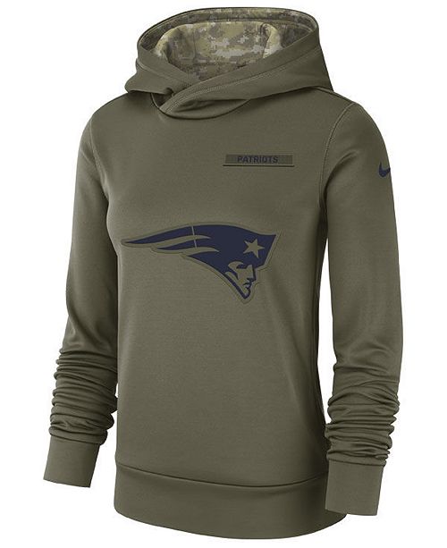 Nike Women S New England Patriots Salute To Service Therma Hoodie Reviews Sports Fan Shop By Lids Women Macy S