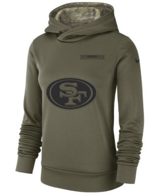 salute to service 49ers hoodie