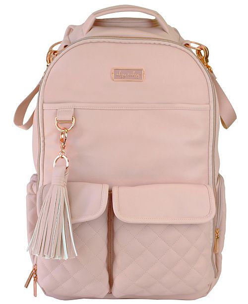 Itzy Ritzy Boss Backpack Diaperbag Blush Reviews All Baby Gear Essentials Kids Macy S
