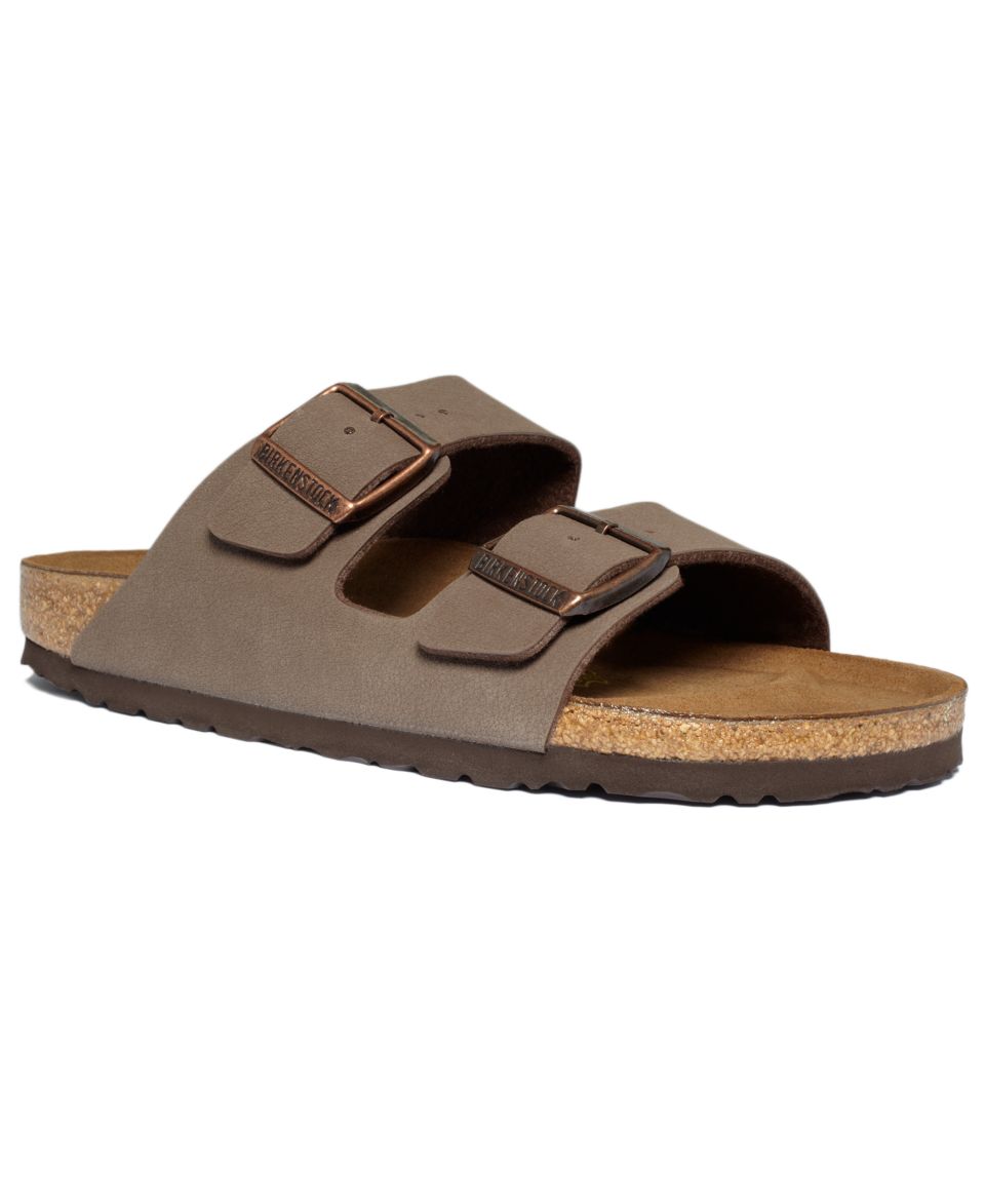 Birkenstock Shoes, Mens Arizona Two Band Nubuck Sandal   Mens Shoes