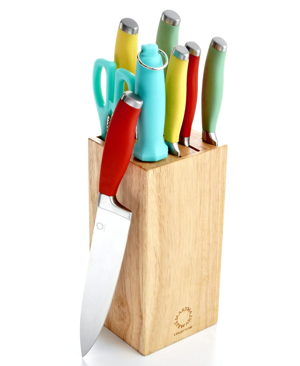 Fiesta Cutlery, 11 Piece Set with Wood Block   Cutlery & Knives