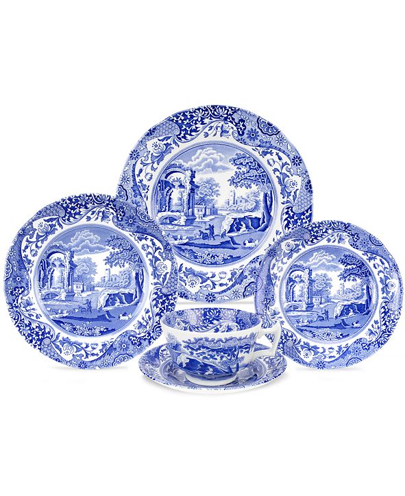Spode Dinnerware, Blue Italian Collection & Reviews Dinnerware