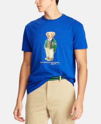 blue polo bear t shirt