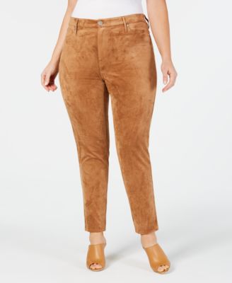suede jeans