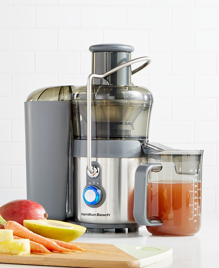 Hamilton Beach Premium Big Mouth 2 Speed Juice Extractor Reviews Small Appliances Kitchen Macy S
