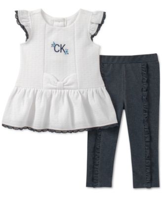 calvin klein baby girl outfits