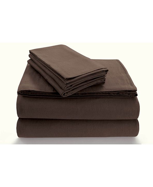 Tribeca Living Flannel Extra Deep Pocket Queen Sheet Set & Reviews