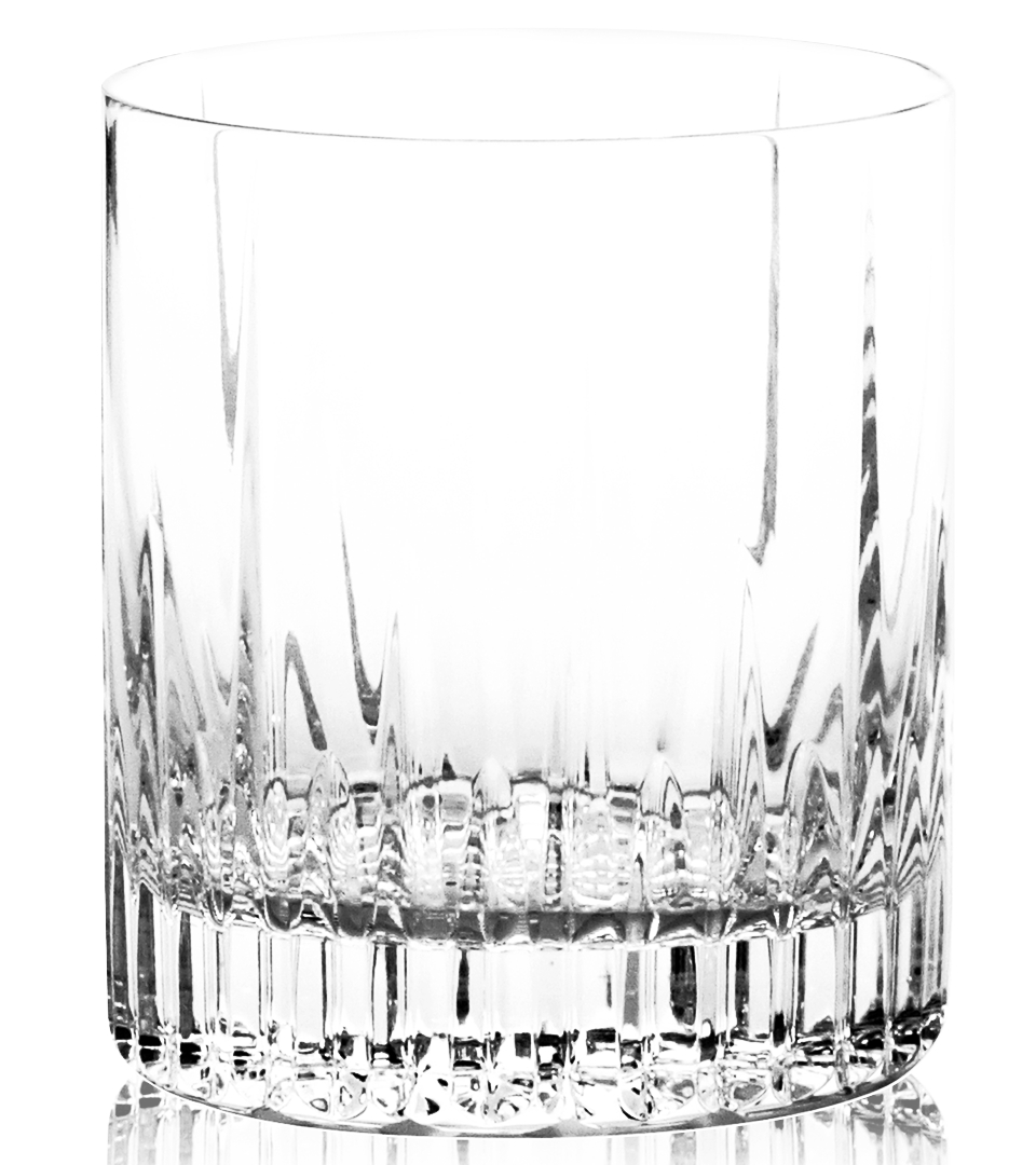 Mikasa Arctic Lights Crystal Double Old Fashioned Glass   Glassware