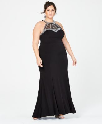 macys plus size prom dresses