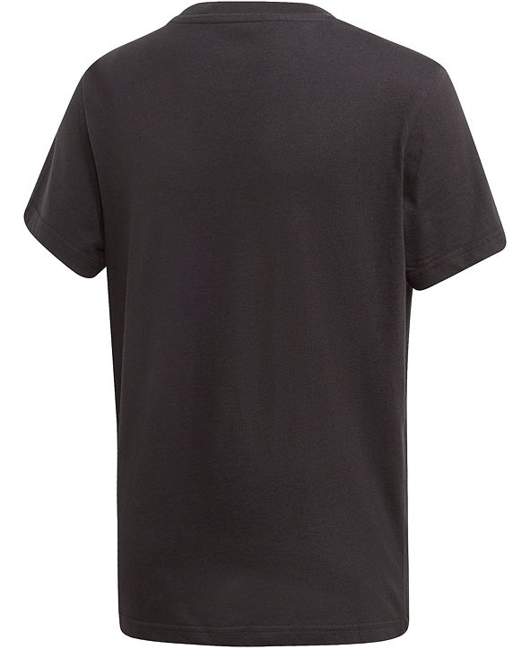adidas Big Boys Logo-Print Cotton T-Shirt & Reviews - Shirts & Tops ...