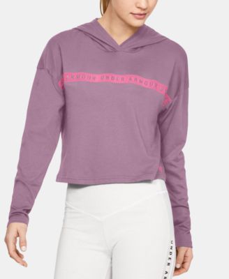 under armour cropped hoodie