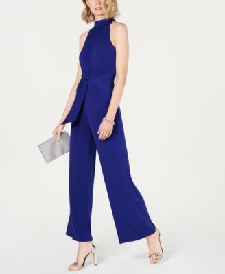 vince camuto tie waist jumpsuit