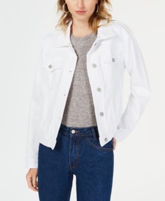 hudson white jean jacket