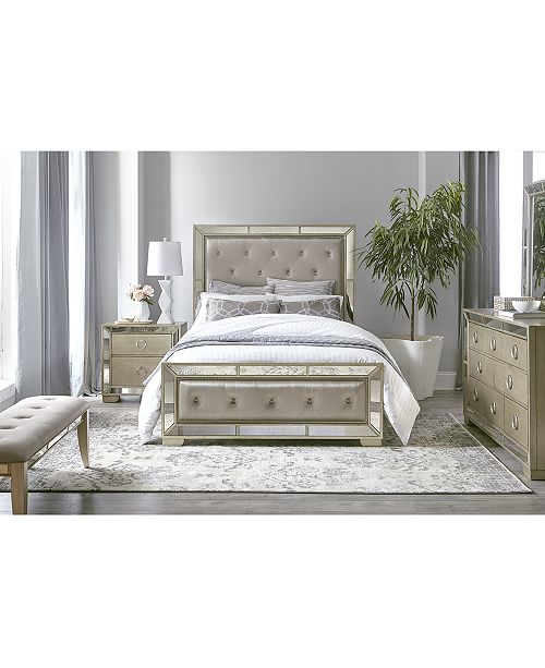 Furniture Ailey Queen 3 Pc Bedroom Set Bed Nightstand Dresser Reviews Furniture Macy S